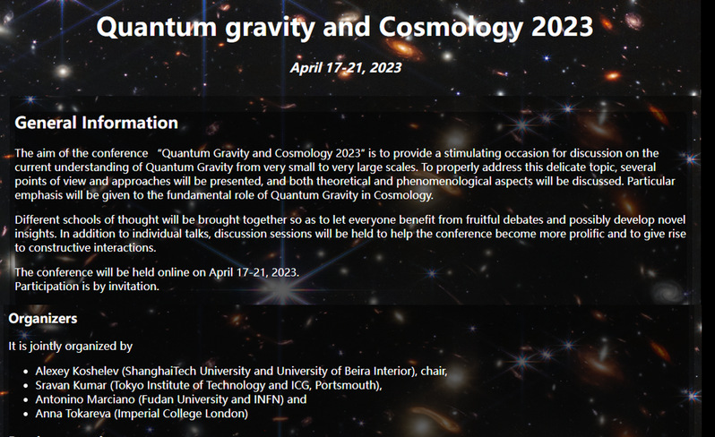 quantum gravity research hoax